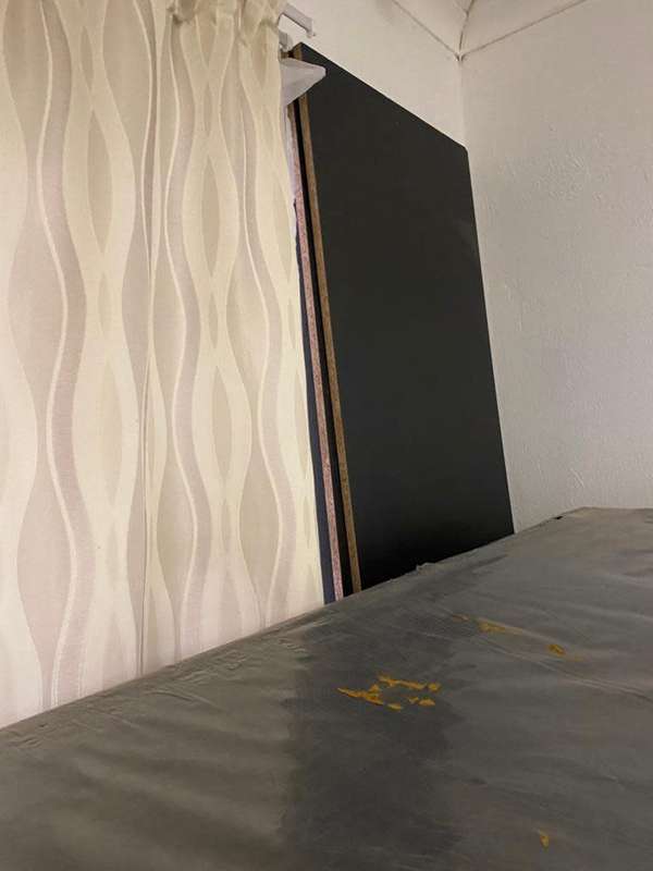 Melamine Board Petrol Blue Textured Chip*