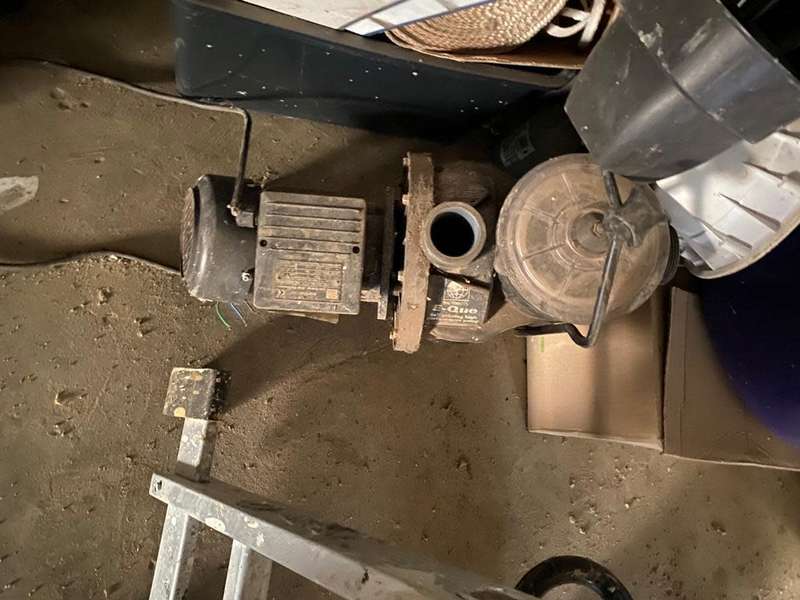 0.75Kw Water Pumps:  2nd-Hand Pump for Parts - Not working