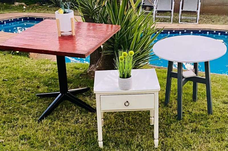 White Antique Pedestal