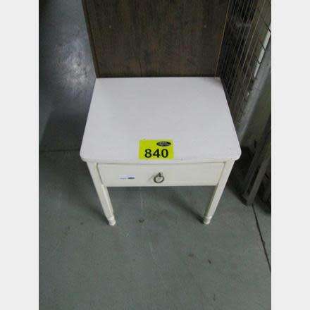White Antique Pedestal