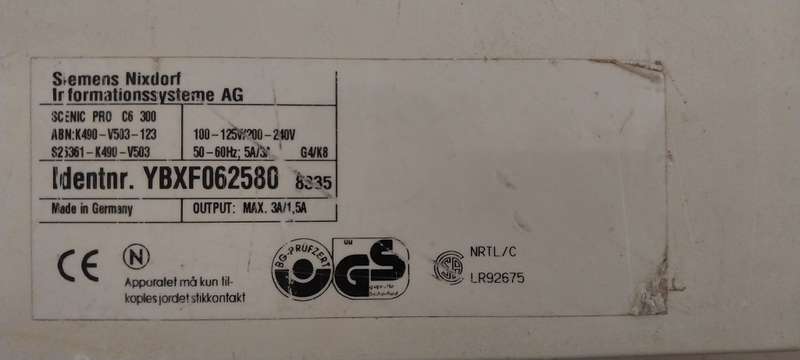 Siemens Scenic Pro C6