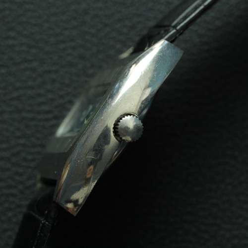 Large Osco Jump Hour Stainless Steel BFG 582 Watch