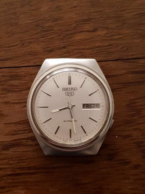 Vintage Citizen Automatic Chronograph & 2 Seikos