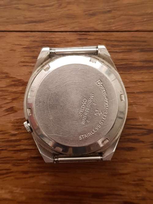 Vintage Citizen Automatic Chronograph & 2 Seikos