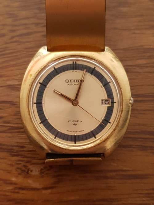 Vintage Citizen Automatic Chronograph & 2 Seikos