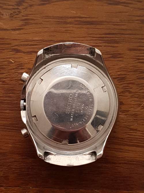 Vintage Seiko Automatic Chronograph "Helmet" Ref 6139 7100