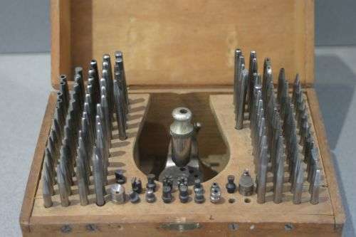 Large Watchmakers Riveting Tool Set