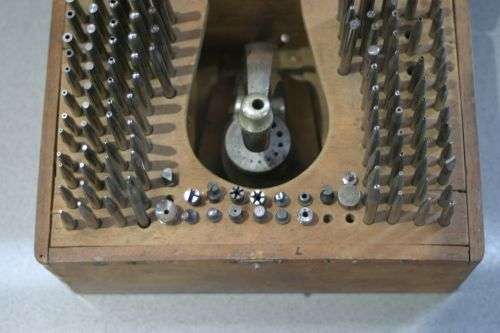 Large Watchmakers Riveting Tool Set
