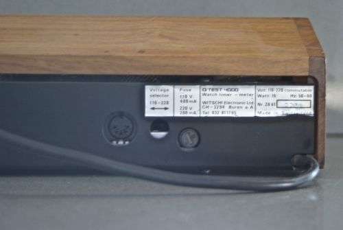 Valuable Witschi Q4100 Watchmakers Watch Timing Tool