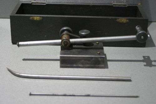 Vintage Watchmaker Lathe and Tools, Chucks