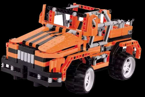 Assembling R/C toy car building block remote control car off-road SUV