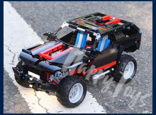 DIY building block Car assembly SuvToys intelligence toy 589PCS
