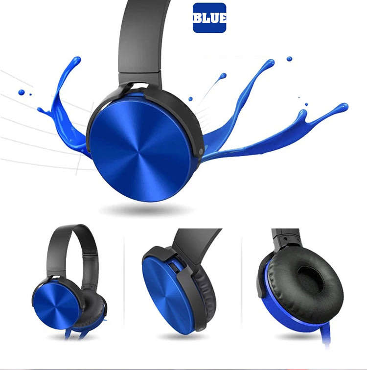 MDR-XB450 Heavy bass wired stereo headset head-mounted collapsible universal