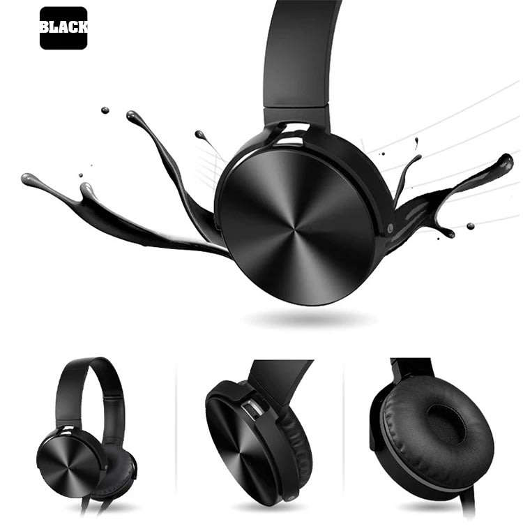 MDR-XB450 Heavy bass wired stereo headset head-mounted collapsible universal