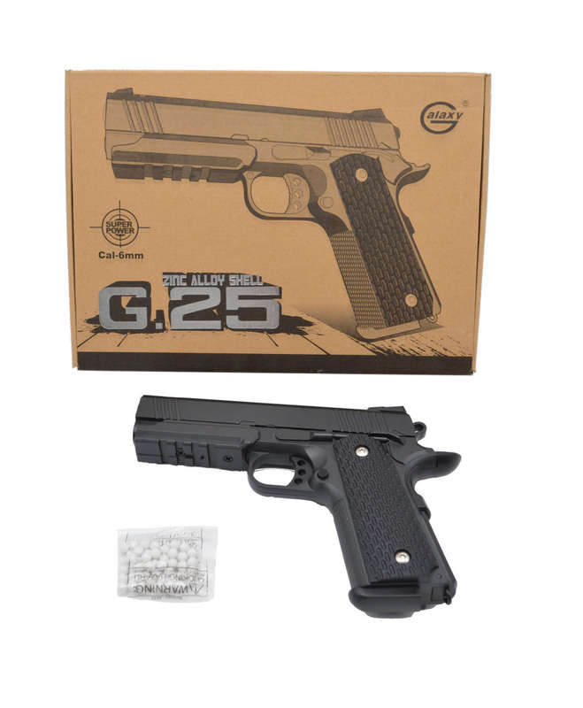 1/1 SCALE 6MM BB GUN Toy heavy metal Airsoft gun