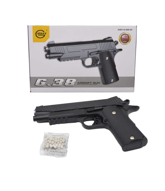 1/1 SCALE 6MM BB GUN Toy heavy metal Airsoft gun
