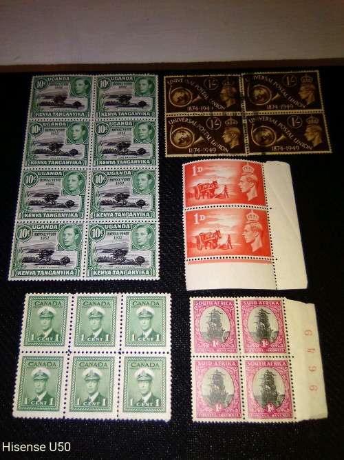 mixed stamps