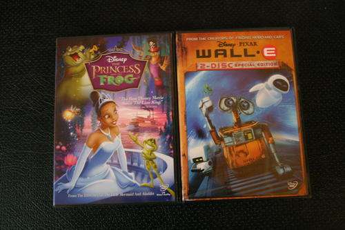 Set of 2 Disney DVD's