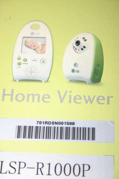 LG Baby video monitor