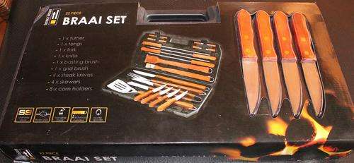 22 Piece Braai set