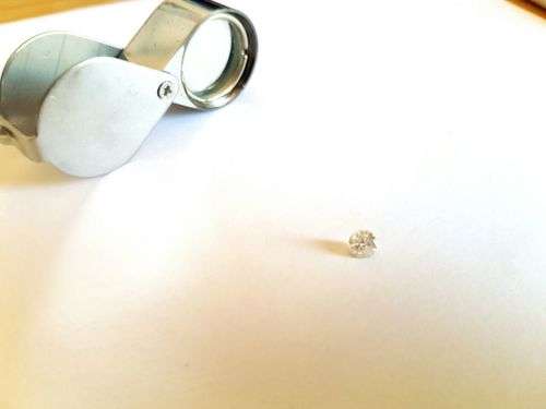 100% Genuine .42ct Diamond