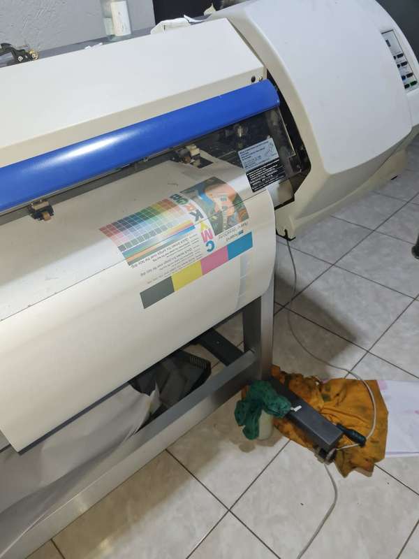 Roland SP540V Digital print and Cut
