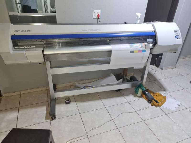 Roland SP540V Digital print and Cut