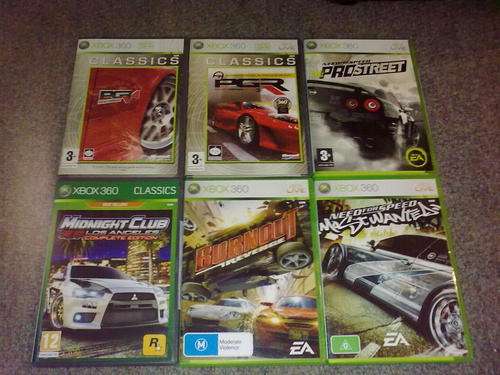 Xbox 360 Racing Games Pack