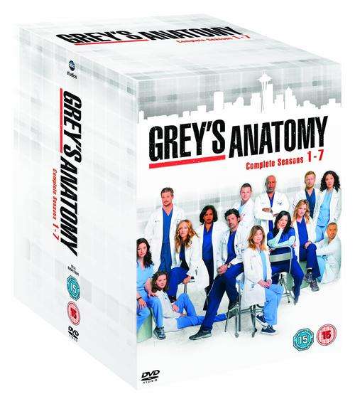 Grey's Anatomy Season 1 to 7