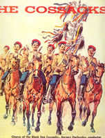 CHORUS OF THE BLACK SEA COSSACKS - THE COSSACKS - EXCELLENT LP