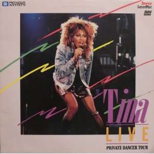 TINA TURNER - LIVE PRIVATE DANCER TOUR - LASER DISC