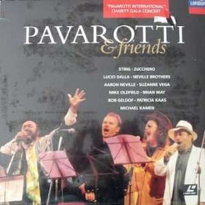 PAVAROTTI & FRIENDS - LASER DISC