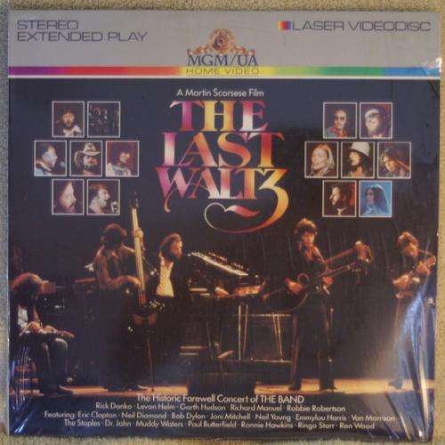 THE BAND - THE LAST WALTZ - LASER DISC