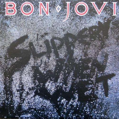 BON JOVI  - SLIPPERY WHEN WET - LP