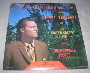 JIMMY SWAGGART - THIS IS JUST WHAT HEAVEN MEANS TO ME - LP