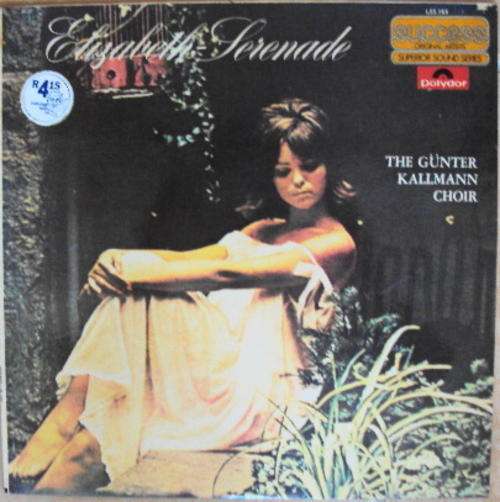 THE GUNTHER KALLMAN CHOIR - ELIZABETH SERENADE - LP