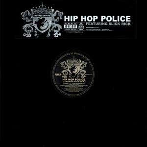 CHAMILLIONAIRE FEATURING SLICK RICK - HIP HOP POLICE -  PROMO MAXI SINGLE
