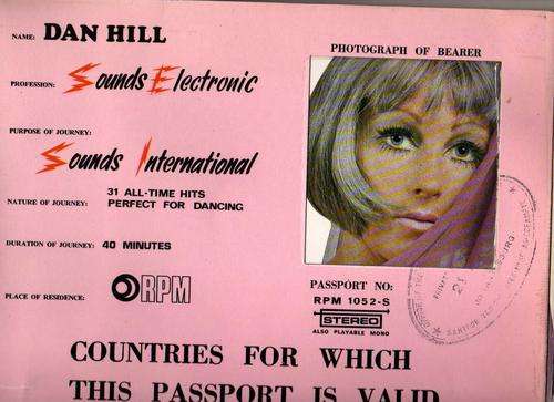 DAN HILL - SOUNDS INTERNATIONAL - LP