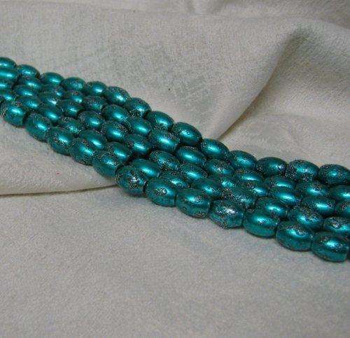 CRAZY BEAD SALE ASSORTED SIZES - Frosted or Splattered bead string.