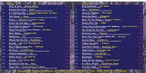 90S DANCE ATTACK - VARIOUS ARTISTS - DOUBLE CD