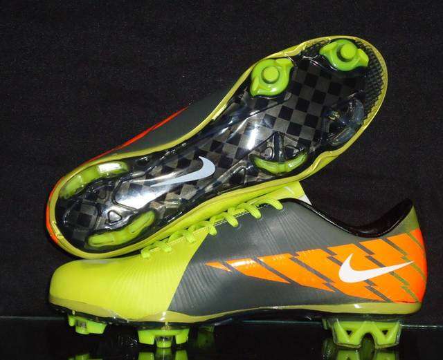 Nike Mercurial Vapor VII FG V7 Soccer Mens Shoes Green Boots+Free Shipping