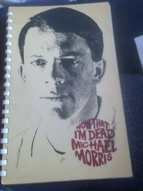 now that I`m dead michael morris 1968 first edition