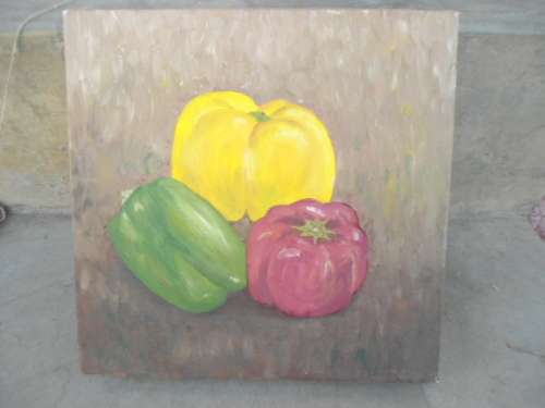 stunning acrylic on canvas painting