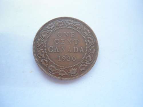 1920 CANADA ONE CENT COIN