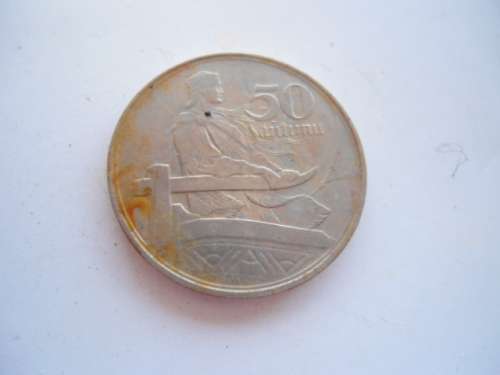 50 SANTIMU 1922