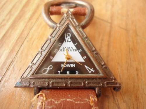 Vintag Edwin Triangular good working Watch