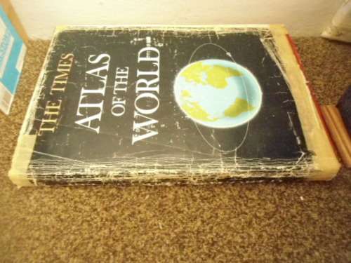 HUGE BOOK THE TIMES ATLAS OF THE WORLD