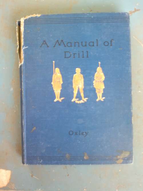 RARE BOOK A MANUEL OF DRILL