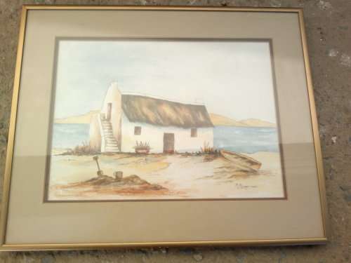 STUNNING FRAMED ART PIECE BY M.MARGERISON