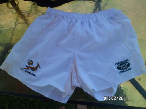 BRAND NEW SPRINGBOK RUGBY SHORTS SIZE 38 BRAND NAME CANTERBURY